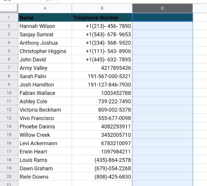 14 How To Format Phone Numbers in Google Sheets