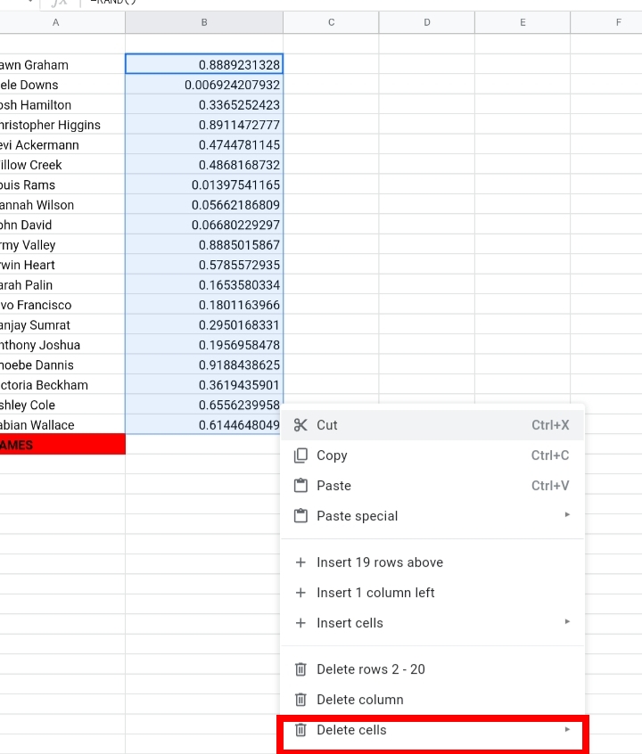 16 How to Randomize a List in Google Sheets