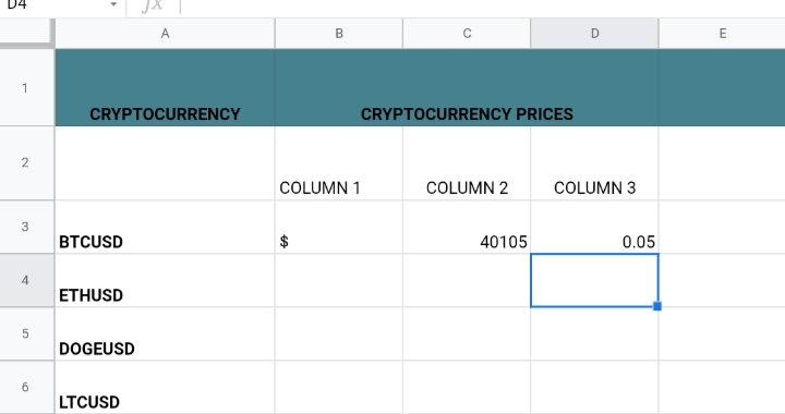 19 How To Pulling Cryptocurrency Prices Into Google Sheets