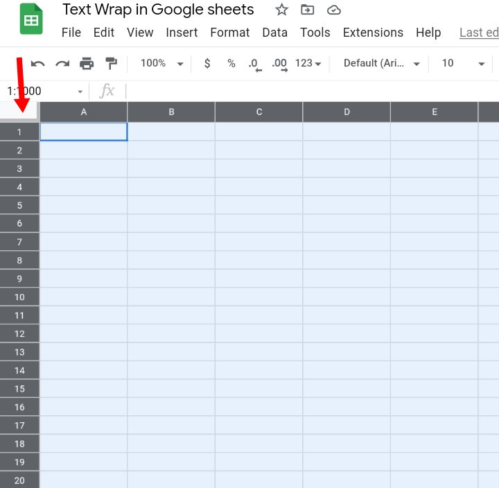 23 How to Wrap Text In Cells In Google Sheets