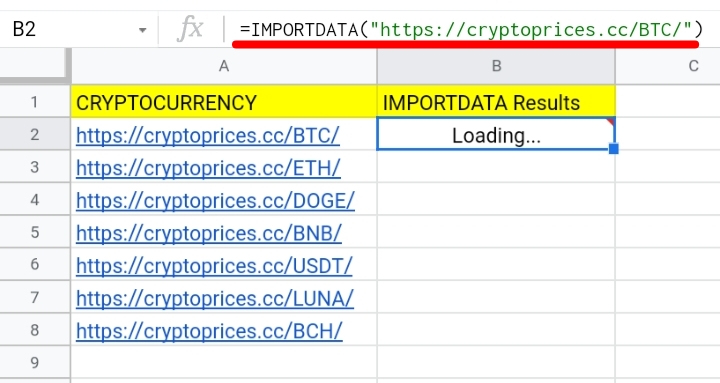 24 How To Pulling Cryptocurrency Prices Into Google Sheets