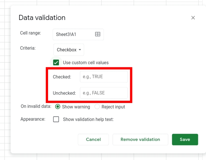 28 Change the Checkbox color while Toggling in Google Sheets