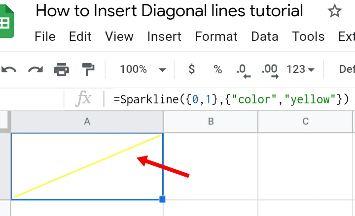 28 How To Insert Diagonal Line In Cell In Google Sheets