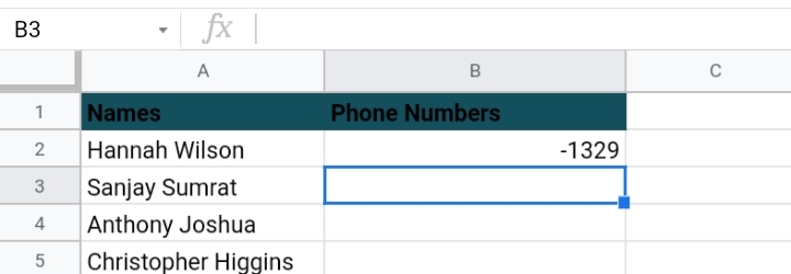 3 How To Format Phone Numbers in Google Sheets