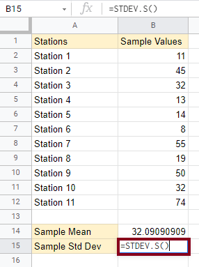 3 How to Calculate the Confidence Interval in Google Sheets