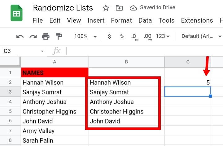 32 How to Randomize a List in Google Sheets