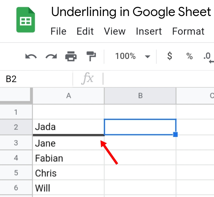 34 How To Add And Remove Underline In Google Sheets