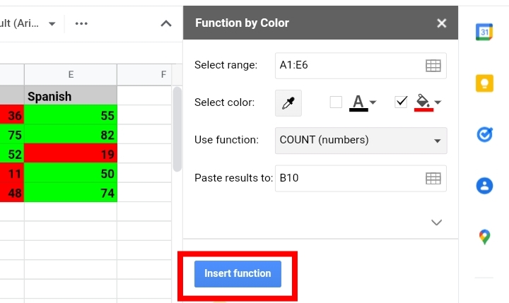 34 How To Count Colored Cells In Google Sheets