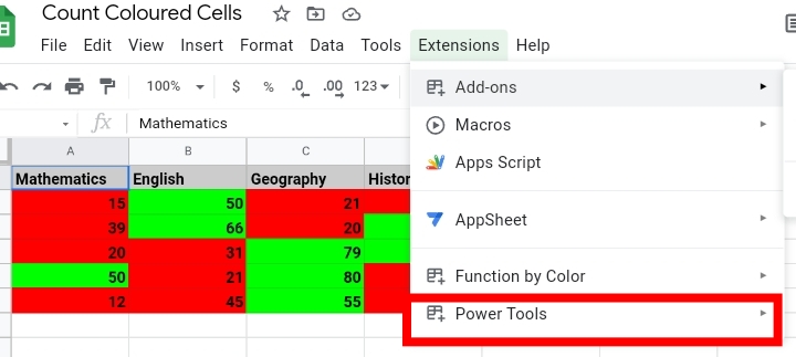 38 How To Count Colored Cells In Google Sheets