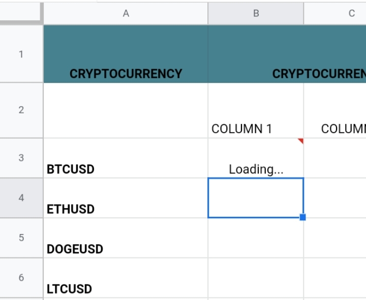 4 How To Pulling Cryptocurrency Prices Into Google Sheets