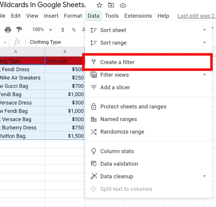 4 How To Use Wildcard In Google Sheets