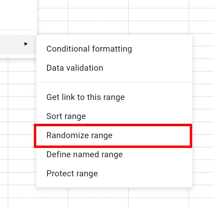 4 How to Randomize a List in Google Sheets