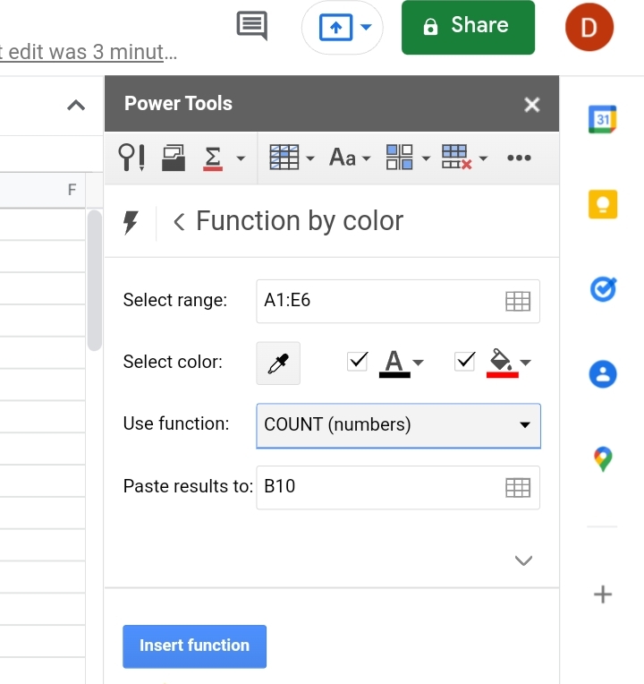 42 How To Count Colored Cells In Google Sheets