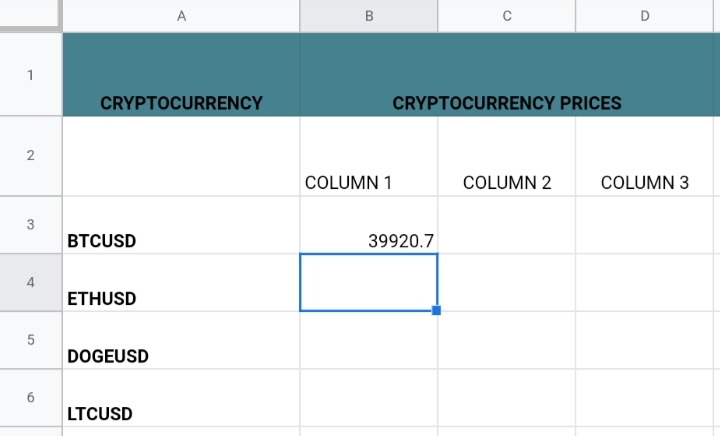 5 How To Pulling Cryptocurrency Prices Into Google Sheets