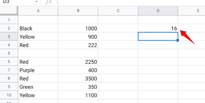 6 How To Count the Non-Empty Cells in Google Sheets