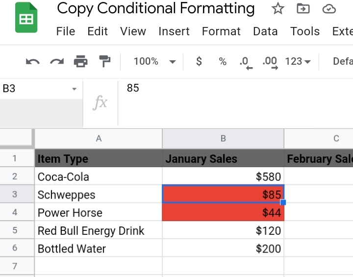 8 How To Copy Conditional Formatting in Google Sheets