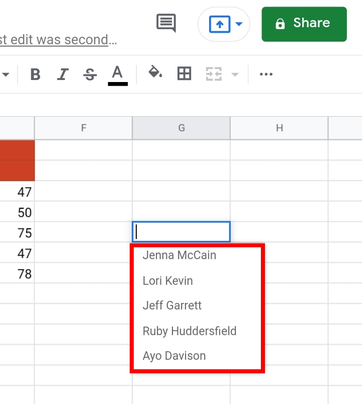 8 How to Get Dynamic Range in Charts in Google Sheets