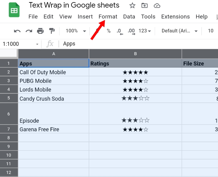 8 How to Wrap Text In Cells In Google Sheets