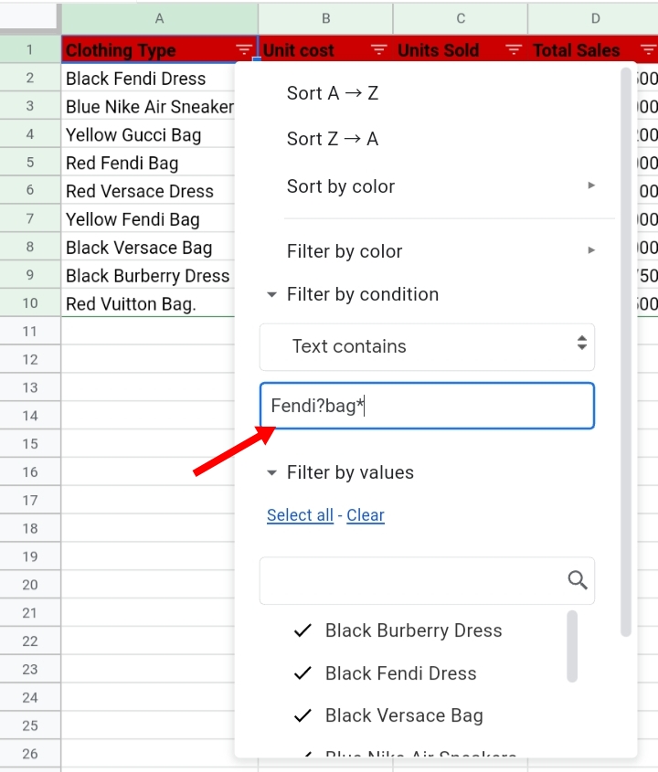 9 How To Use Wildcard In Google Sheets