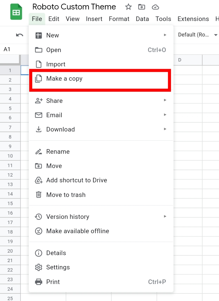 10How To Change The Default Font In Google Sheets