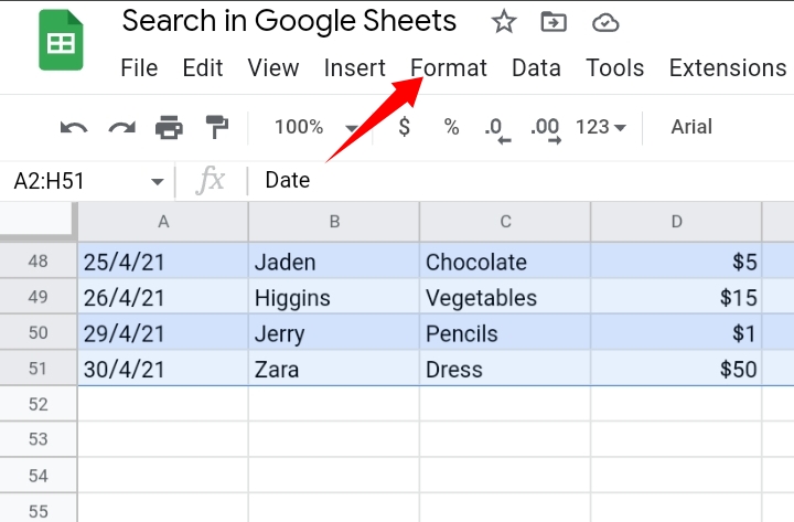 10How To Search In Google Sheets