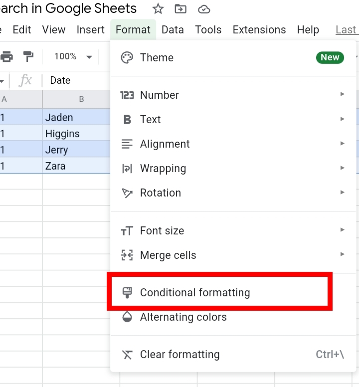 11How To Search In Google Sheets