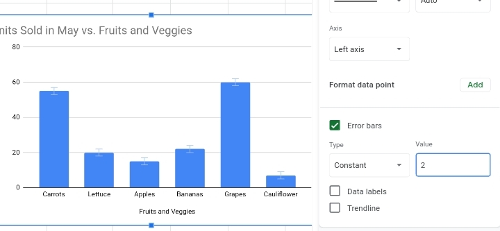 15How To Add Error Bars In Google Sheets