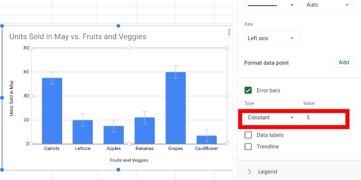 16How To Add Error Bars In Google Sheets