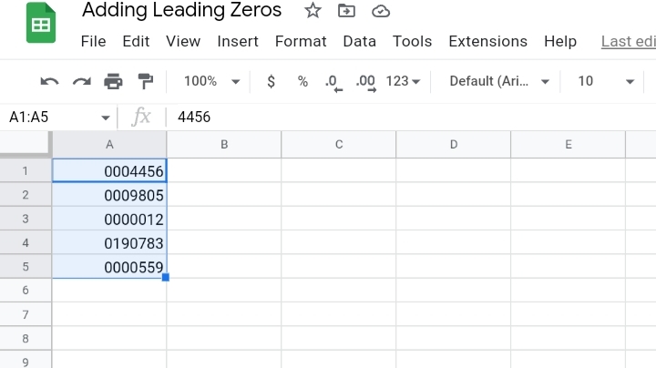 16How To Stop Google Sheets From Deleting Leading Zeros