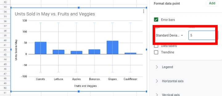 17How To Add Error Bars In Google Sheets