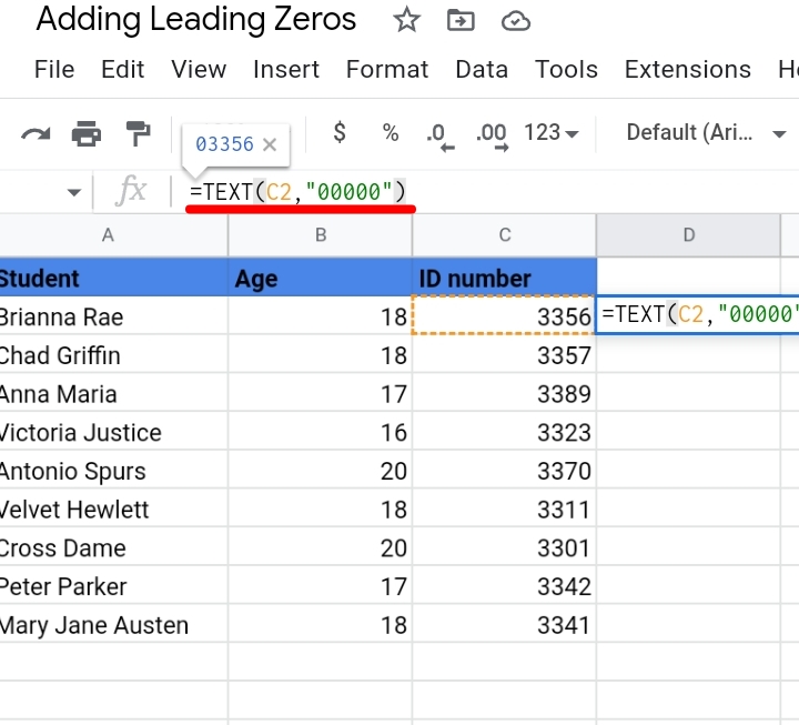 17How To Stop Google Sheets From Deleting Leading Zeros