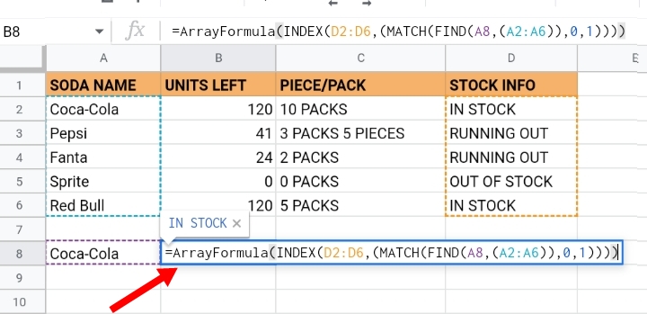 18 HOW TO USE INDEX MATCH FUNCTIONS IN GOOGLE SHEETS.