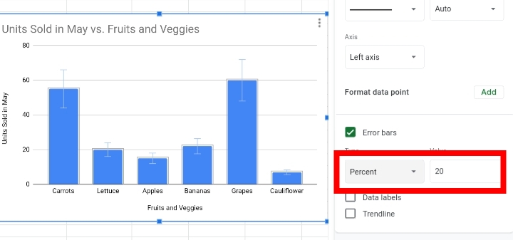 18How To Add Error Bars In Google Sheets