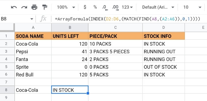 19 HOW TO USE INDEX MATCH FUNCTIONS IN GOOGLE SHEETS.