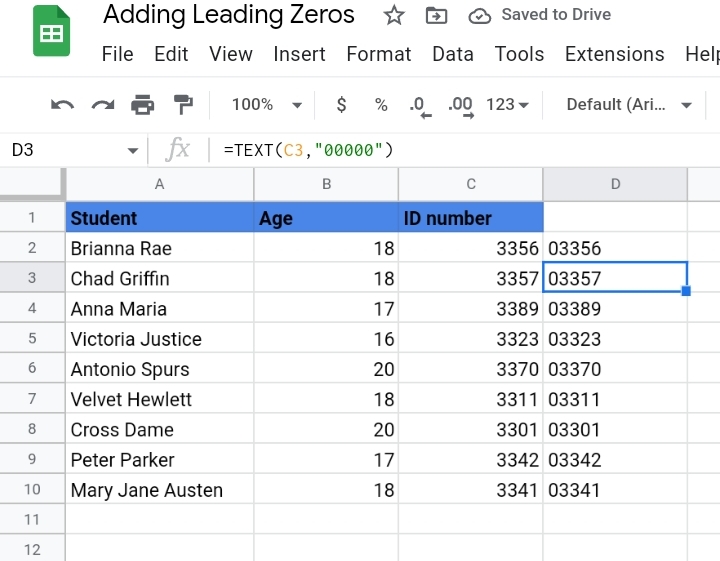 19How To Stop Google Sheets From Deleting Leading Zeros