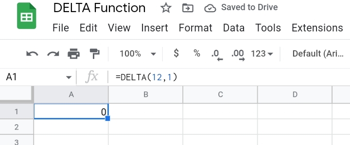 2How To Use The Delta Function In Google Sheets.