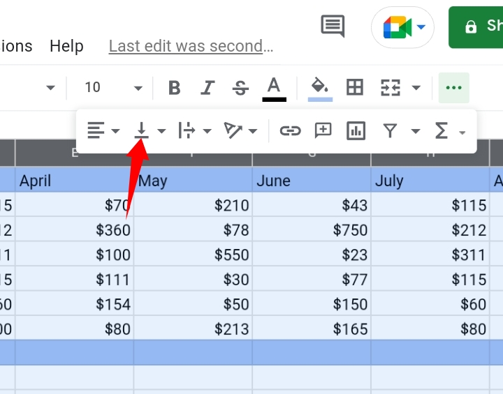 3 How to Change Cell Padding in Google Sheets