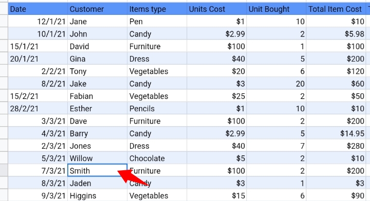 39How To Search In Google Sheets