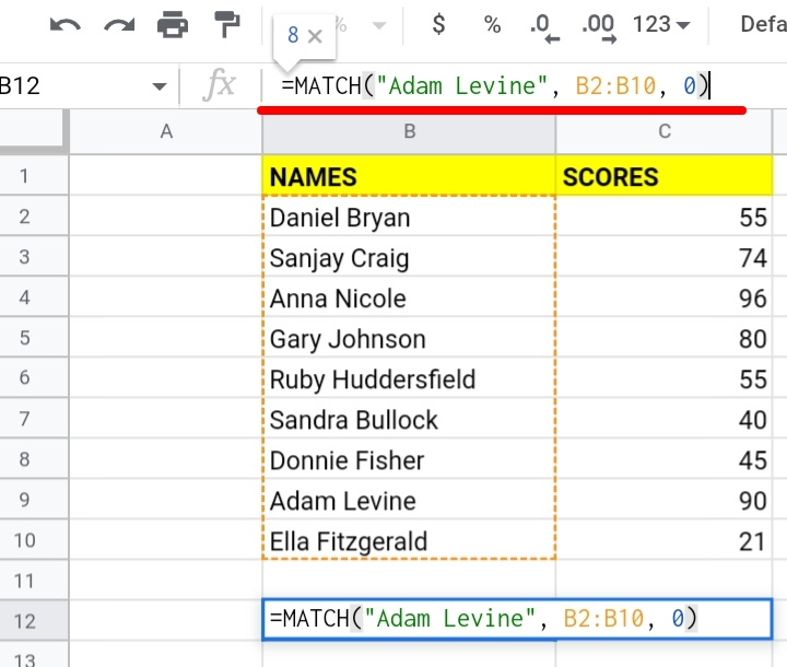 4 HOW TO USE INDEX MATCH FUNCTIONS IN GOOGLE SHEETS.