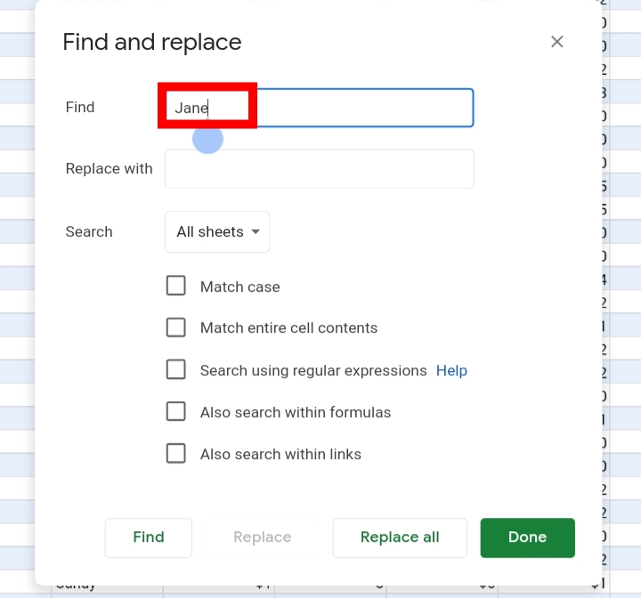 4How To Search In Google Sheets