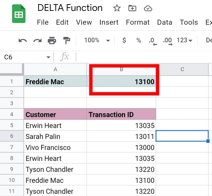 4How To Use The Delta Function In Google Sheets.