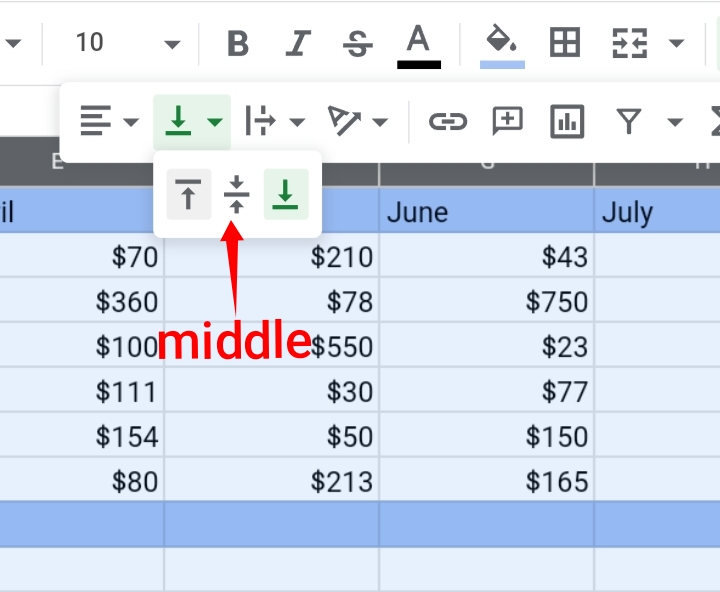 5 How to Change Cell Padding in Google Sheets