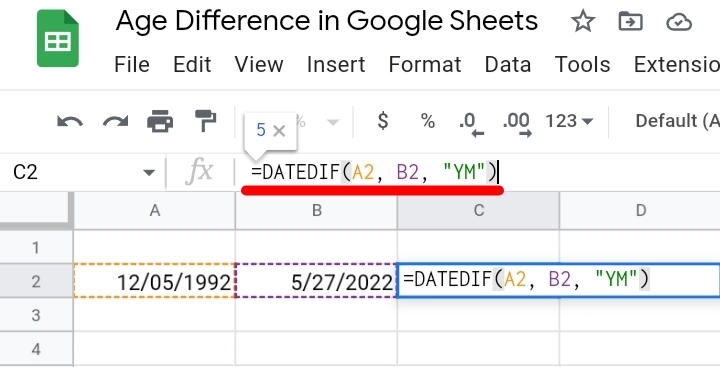 6How To Calculate Ages In Google Sheets