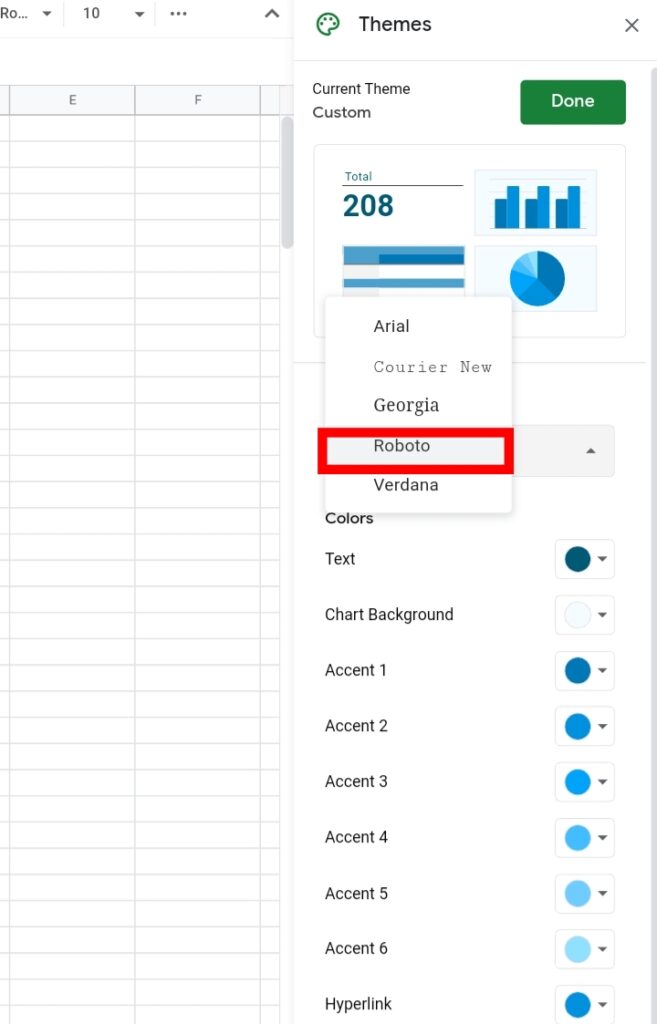 7How To Change The Default Font In Google Sheets