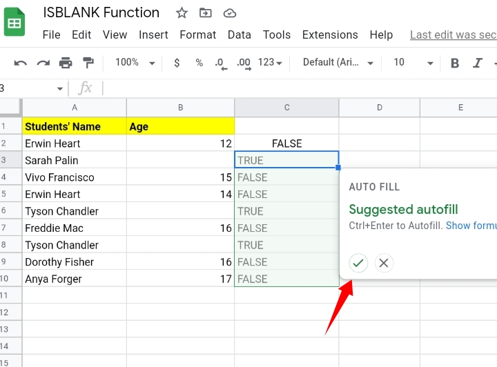 7How To Use Isblank Function In Google Sheets