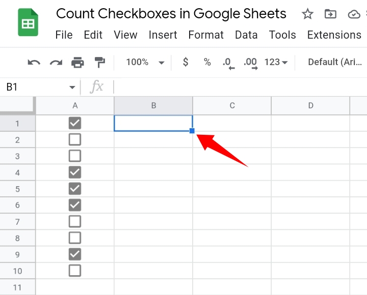 1 How To Count Checkboxes In Google Sheets