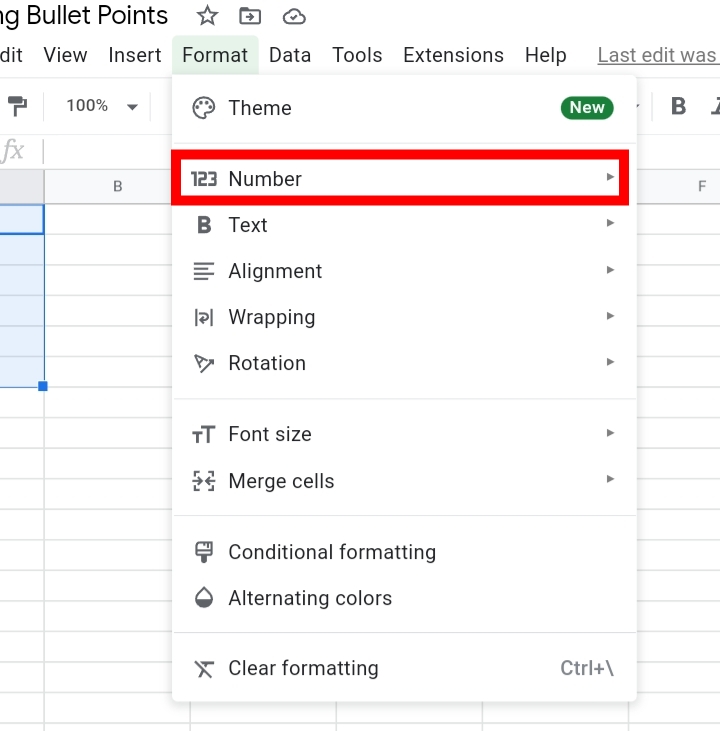 10 How To Insert Bullet Points In Google Sheets