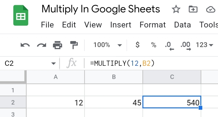 12 How To Multiply In Google Sheets