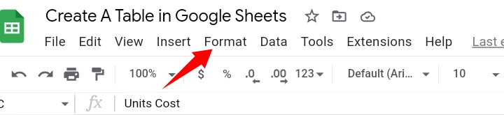 16How To Make A Table In Google Sheets 1