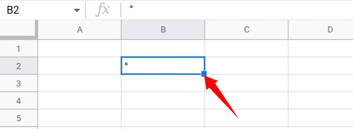 17 How to Insert a Degree Symbol in Google Sheets